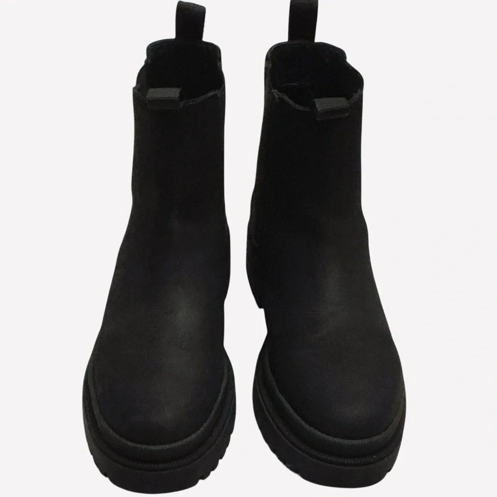 Thursday Boot Company Legend Black Matte Leather Chelsea Ankle Boot  Size 8.5
